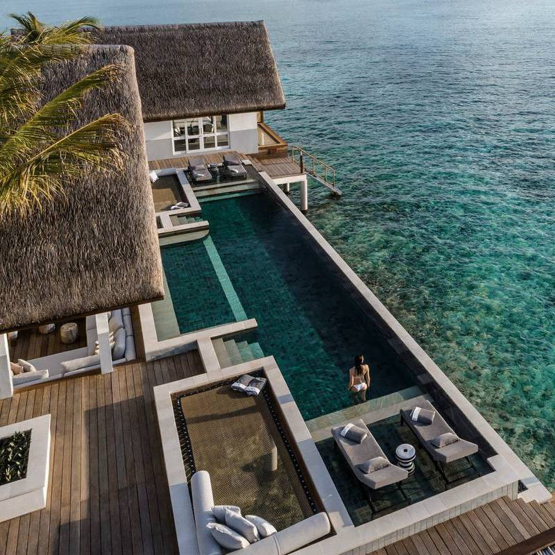 Overwater Villa Infinity Pool
